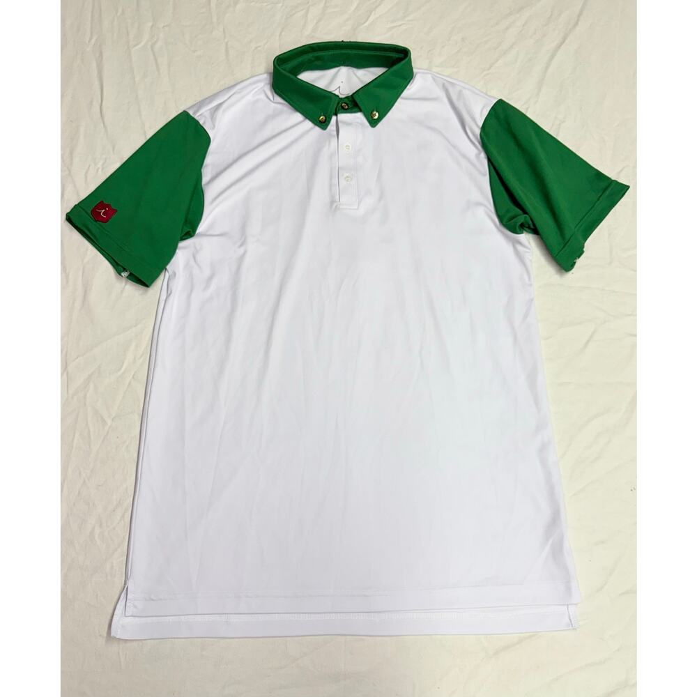 Iliac Golf Polo Shirt Men's XL Performance Outdoor hand made is San Francisco CA